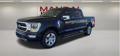 Antimatter Blue Metallic 2022 Ford F-150 Platinum