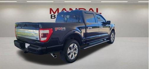 Antimatter Blue Metallic 2022 Ford F-150 Platinum