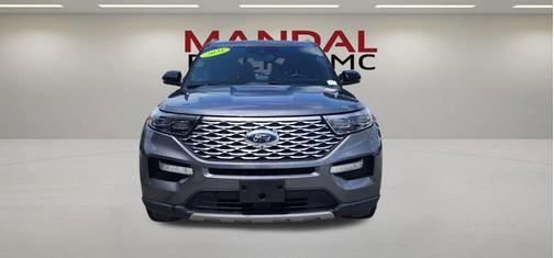 Carbonized Gray Metallic 2021 Ford Explorer Platinum