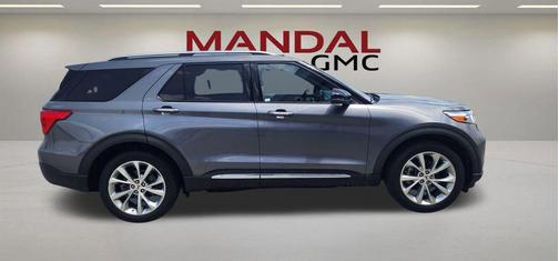 Carbonized Gray Metallic 2021 Ford Explorer Platinum