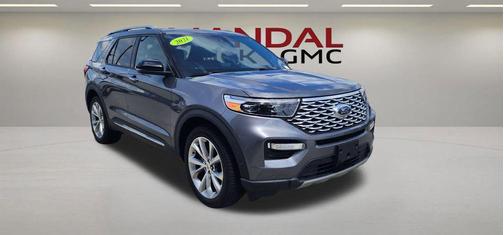 Carbonized Gray Metallic 2021 Ford Explorer Platinum
