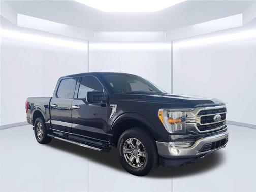 Agate Black Metallic 2021 Ford F-150 XLT