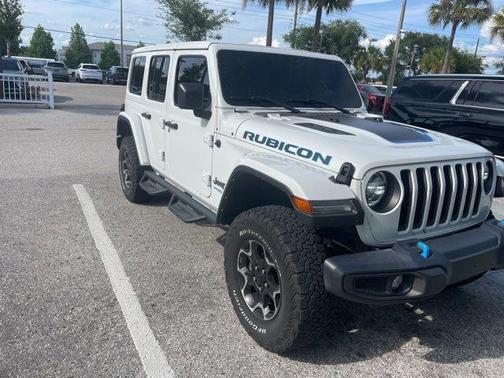 Bright White Clearcoat 2021 Jeep Wrangler Unlimited 4xe Rubicon