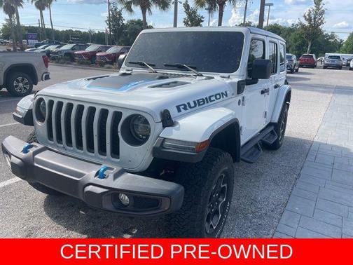 Bright White Clearcoat 2021 Jeep Wrangler Unlimited 4xe Rubicon