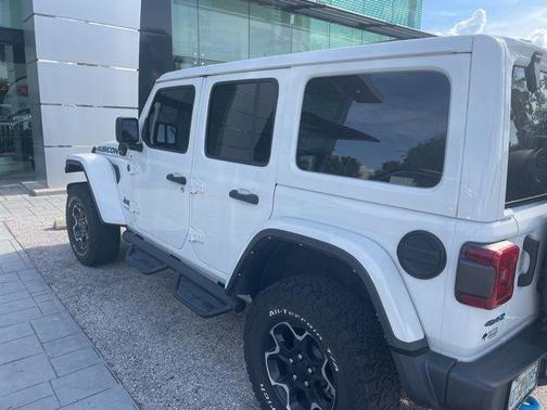 Bright White Clearcoat 2021 Jeep Wrangler Unlimited 4xe Rubicon
