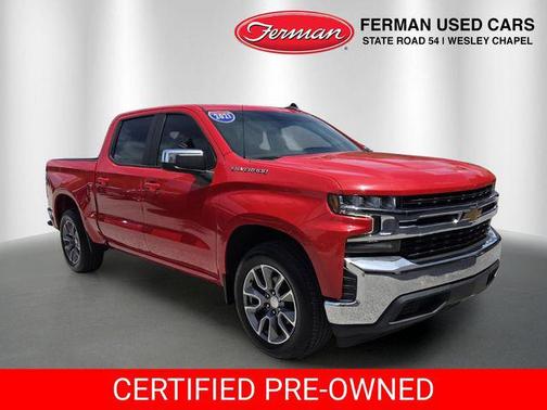 Red Hot 2021 Chevrolet Silverado 1500 LT