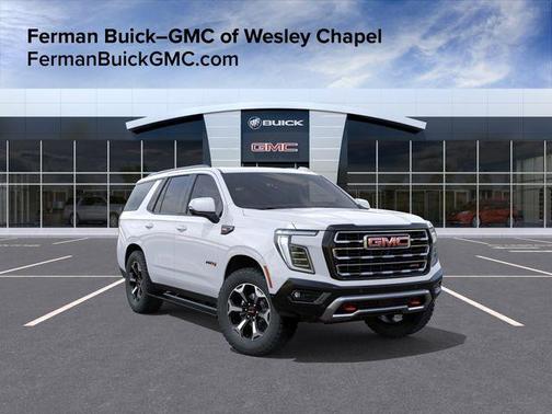 Summit White 2026 GMC Yukon 4WD AT4