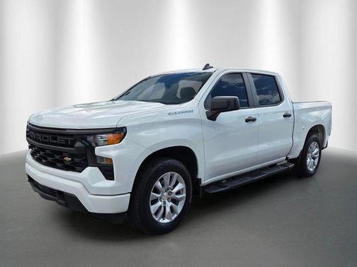 Summit White 2023 Chevrolet Silverado 1500 Custom