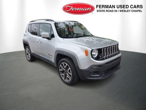 Glacier Metallic 2016 Jeep Renegade Latitude