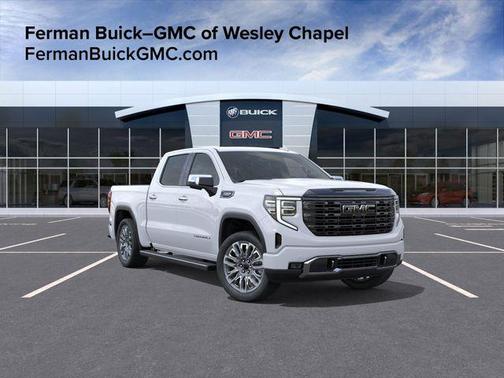 Glacier White Tricoat 2026 GMC Sierra 1500 Denali Ultimate