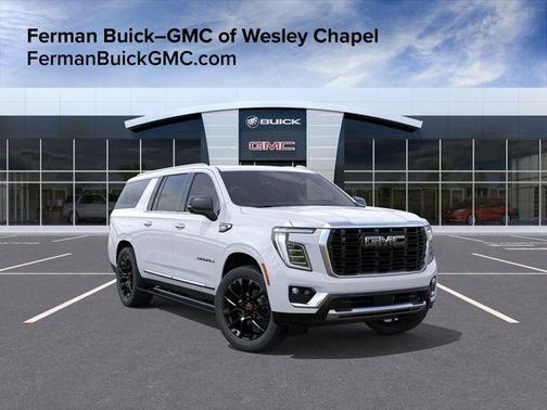 Glacier White Tricoat 2026 GMC Yukon XL Denali