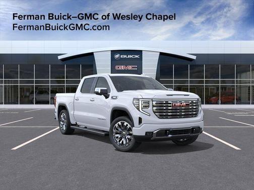 Glacier White Tricoat 2026 GMC Sierra 1500 Denali