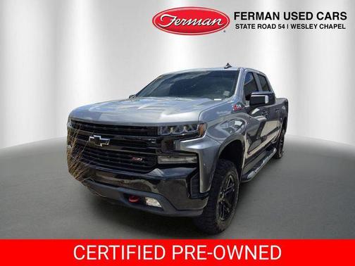 Satin Steel Metallic 2020 Chevrolet Silverado 1500 LT Trail Boss