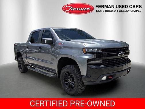 Satin Steel Metallic 2020 Chevrolet Silverado 1500 LT Trail Boss