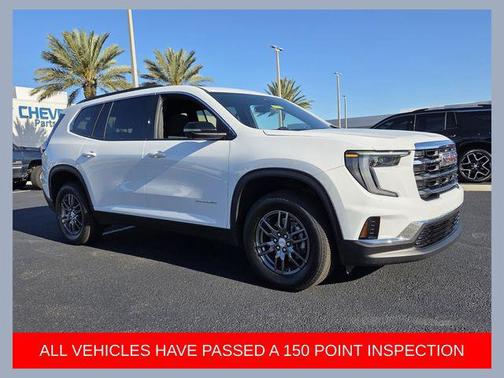 Summit White 2025 GMC Acadia FWD Elevation
