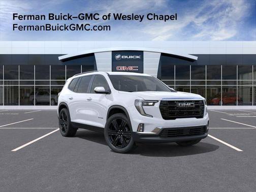 Glacier White Tricoat 2026 GMC Acadia Elevation FWD