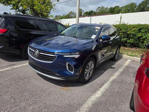Sapphire Metallic 2023 Buick Envision Preferred FWD