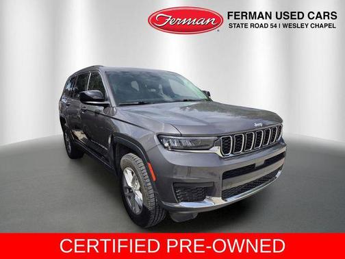 Baltic Gray Metallic Clearcoat 2022 Jeep Grand Cherokee L Laredo