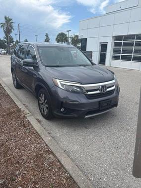 Modern Steel Metallic 2022 Honda Pilot 2WD EX-L