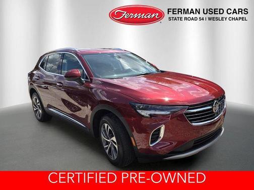 Cinnabar Metallic 2023 Buick Envision Essence AWD