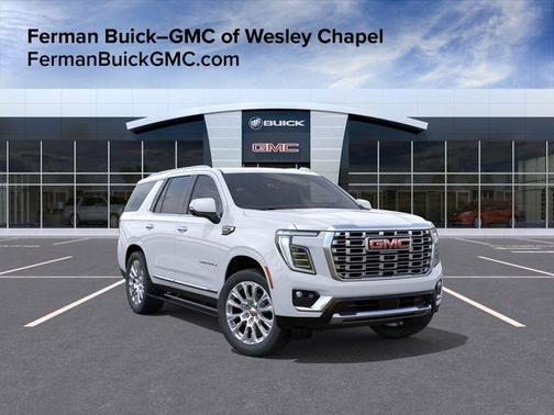 Glacier White Tricoat 2026 GMC Yukon Denali