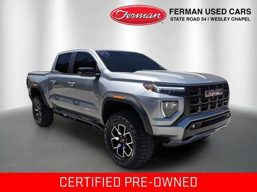 Sterling Metallic 2024 GMC Canyon AT4X