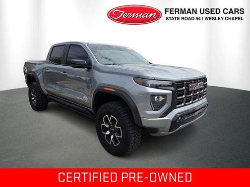 Sterling Metallic 2024 GMC Canyon AT4X