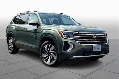 avocado green pearl 2026 Volkswagen Atlas 2.0T SE w/Technology
