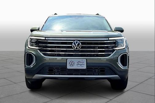 avocado green pearl 2026 Volkswagen Atlas 2.0T SE w/Technology