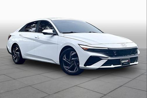 Serenity White 2024 Hyundai ELANTRA Limited