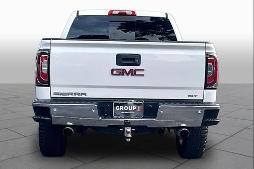 White Frost Tricoat 2018 GMC Sierra 1500 SLT