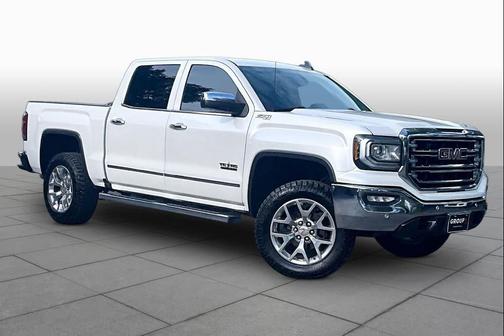 White Frost Tricoat 2018 GMC Sierra 1500 SLT