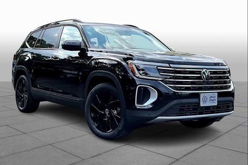 deep black pearl 2026 Volkswagen Atlas 2.0T SE w/Technology