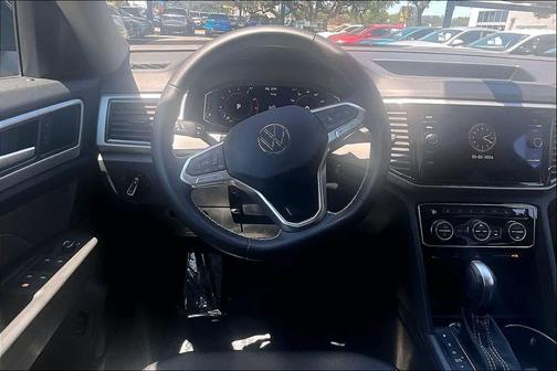 Tourmaline Blue Metallic 2023 Volkswagen Atlas 3.6L SE w/Technology