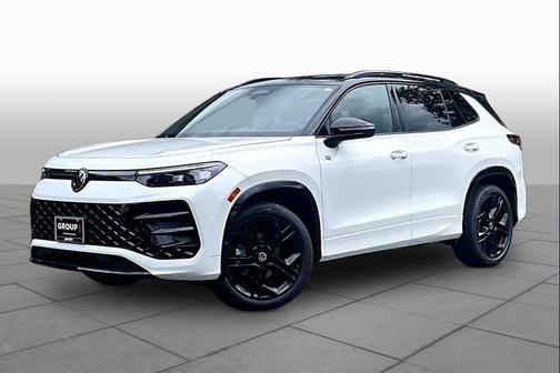 White 2026 Volkswagen Tiguan 2.0T SE R-Line Black