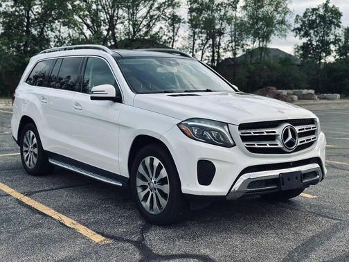 White 2017 Mercedes-Benz GLS 450 4MATIC