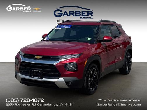 Scarlet Red Metallic 2021 Chevrolet Trailblazer LT
