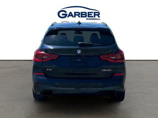 Carbon Black Metallic 2019 BMW X3 M40i