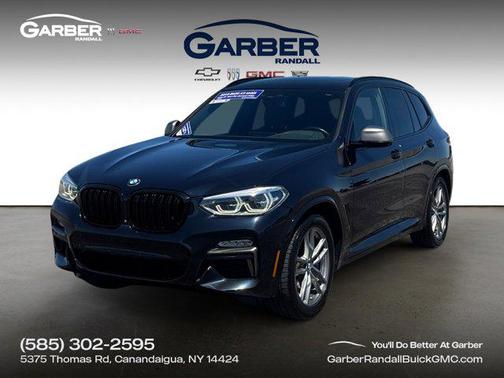 Carbon Black Metallic 2019 BMW X3 M40i