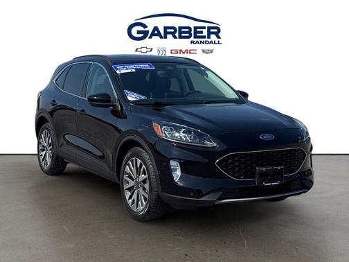 Agate Black Metallic 2021 Ford Escape Titanium