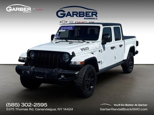 Bright White Clearcoat 2023 Jeep Gladiator Sport