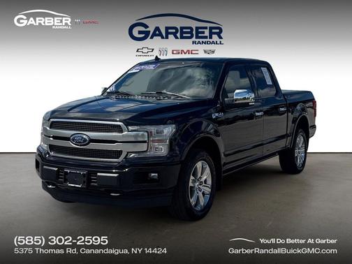 Agate Black Metallic 2020 Ford F-150 Platinum