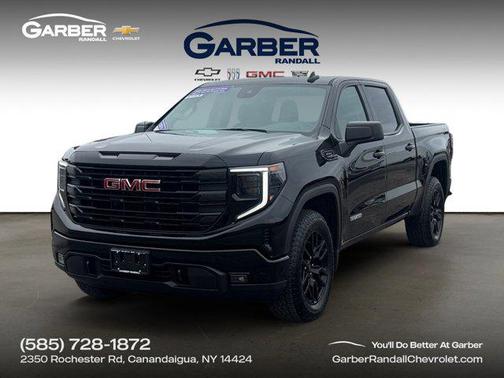 Onyx Black 2024 GMC Sierra 1500 Elevation