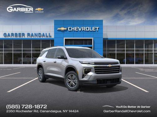 Sterling Gray Metallic 2026 Chevrolet Traverse LT
