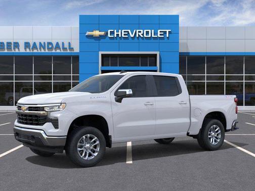 Summit White 2026 Chevrolet Silverado 1500 LT