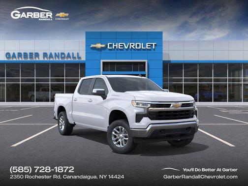 Summit White 2026 Chevrolet Silverado 1500 LT