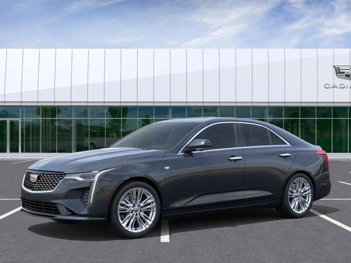 Deep Space Metallic 2026 Cadillac CT4 Premium Luxury RWD