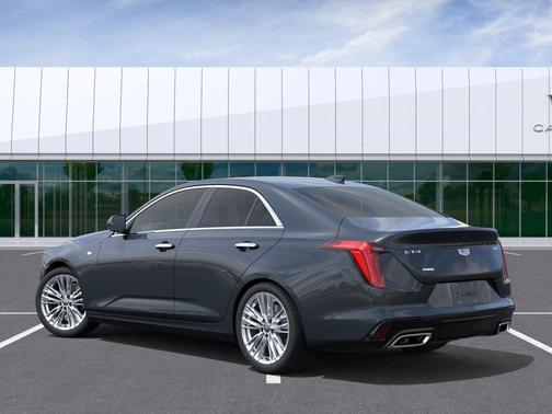 Deep Space Metallic 2026 Cadillac CT4 Premium Luxury RWD