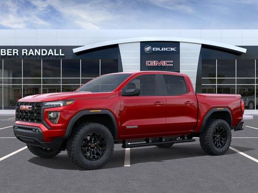 Volcanic Red Tintcoat 2026 GMC Canyon Elevation