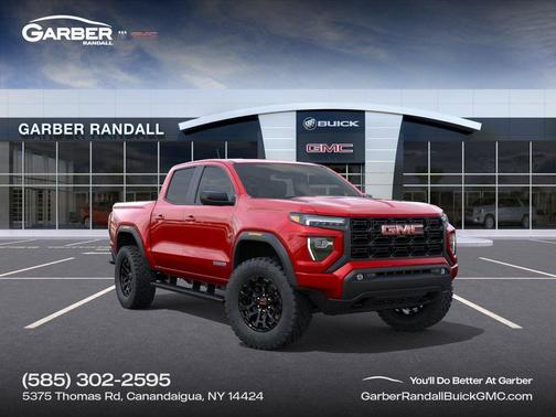Volcanic Red Tintcoat 2026 GMC Canyon Elevation